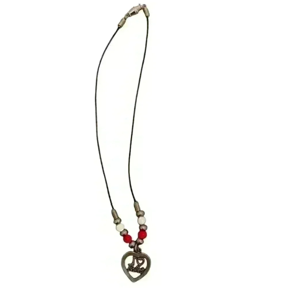 I love ballet necklace